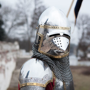 Houndskull Bascinet Helmet"The King's Guard"