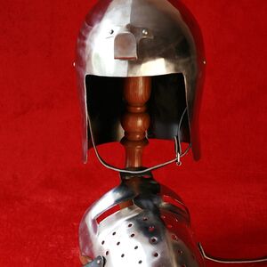 MEDIEVAL BASCINET HELMET "KLAPPVISOR"