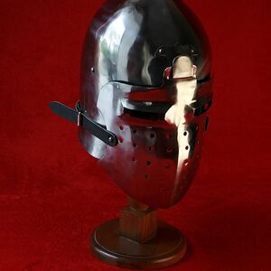 MEDIEVAL BASCINET HELMET "KLAPPVISOR"