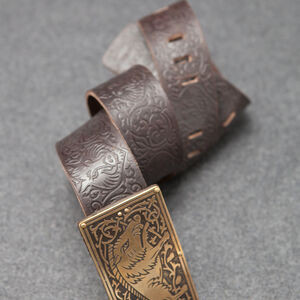Medieval Belt with Pocket “Boar"