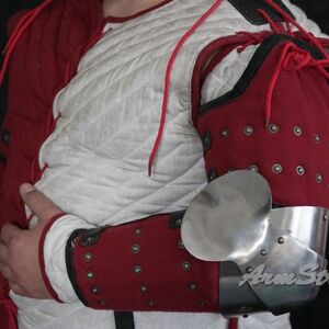MEDIEVAL BRIGANDINE ARMOR ARM ARMS ELBOW COPS
