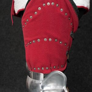 MEDIEVAL BRIGANDINE LEG ARMOR GREAVES KNEE COPS