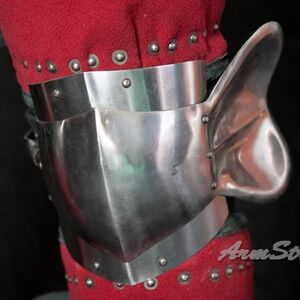 MEDIEVAL BRIGANDINE LEG ARMOR GREAVES KNEE COPS