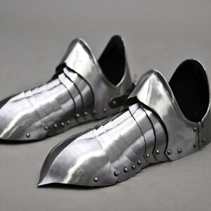 Medieval functional armor sabatons Generation II