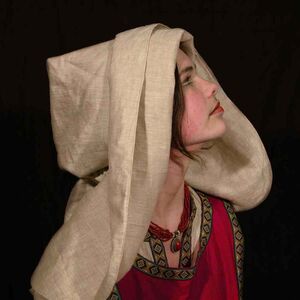 MEDIEVAL DRESS TUNIC AND SURCO "TOWNSWOMAN"