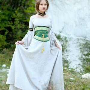 Medieval Flax Corset Belt "Mistress Of The Hills"