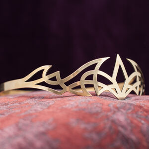 Medieval Handmade Brass Crown #4