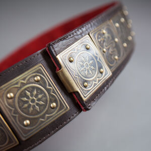 Medieval Heavy Belt with Secret Pockets