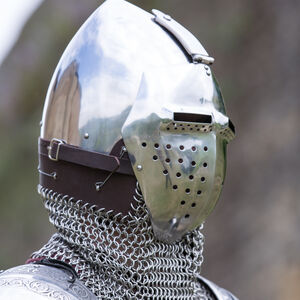 Sitten Bascinet Helmet Knight Armour
