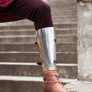  Medieval Leather Ankle High Knight Shoes Boots