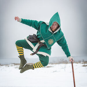 Medieval Mens Costume Wintercoat “Leprechaun”