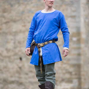 Blue Medieval Men's Tunic Clothing