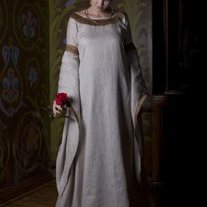 Medieval fantasy dress linen tunic