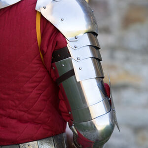 Medieval Pauldrons “Black Knight”
