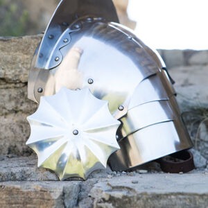 Medieval Pauldrons “Black Knight”