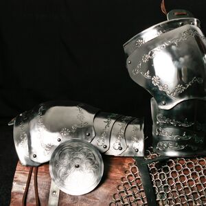 Spaulders Pauldrons Medieval Armor for SCA and reenactment knight