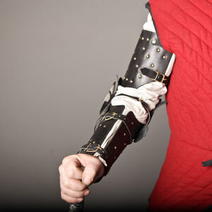 Medieval Armour Arms with Fluted Elbow Cops