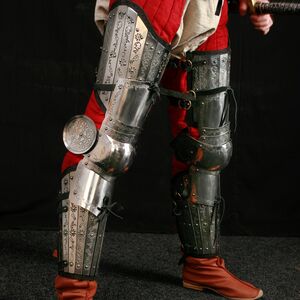 Armour Bein Greaves Mittelalterlich Knight Crusader Stahl Sca Nachstellung BS111