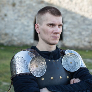 SCA Medieval Spaulders “Knight of Fortune”