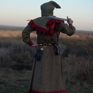  MEDIEVAL TUNIC AND HOOD "THE RETURN OF THE PALADIN"