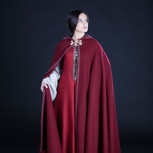 Medieval Red Cloak “Labyrinth” 