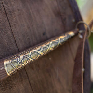 Brass decorated Viking's Shield Handle