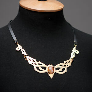 Necklace Brass Handmade Jewelry