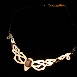 Necklace Brass Handmade Jewelry