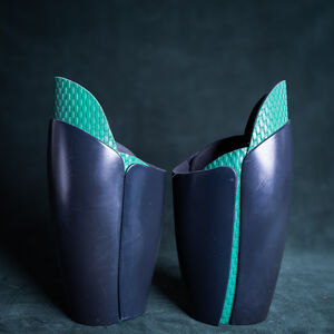 Plastic HEMA fencing armguards “Futura Long” for swordplay