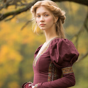 Fantasy "Princess in Exile" medieval costume dress