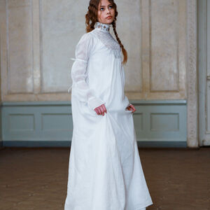 Renaissance Dress Chemise Natural Linen Florentine Style