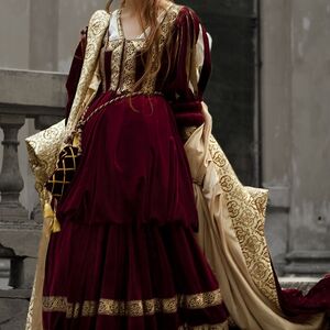 Renaissance Nobility Velvet Dress