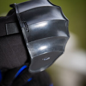 Ridged plastic elbow protection for WMA HEMA