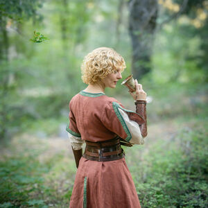 Short unisex tunic with trim and accents "Huntress"