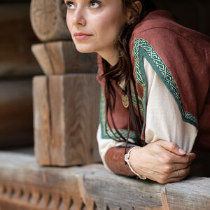 Short unisex tunic with trim and accents "Huntress"