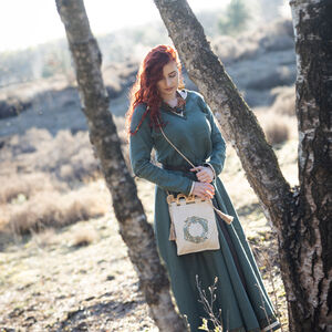 Medieval bag with embroidery