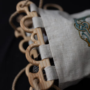Linen medieval satchel