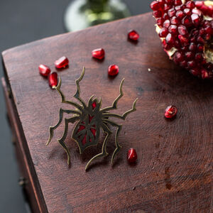 Spindly Spider Web Ring