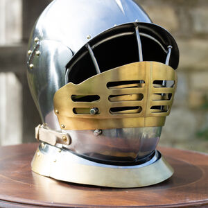 Knight Helmet Burgonet  "Morning Star"