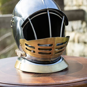 Knight Burgonet Helmet "Morning Star"