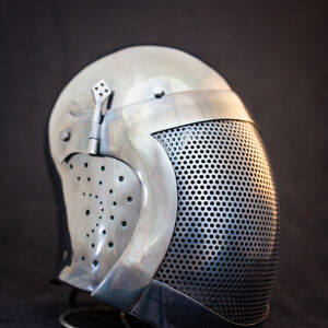 Spring Steel Fencing Helmet WMA Harnischfechten