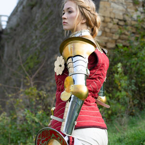 Female Knight Pauldrons "Morning Star" Armor