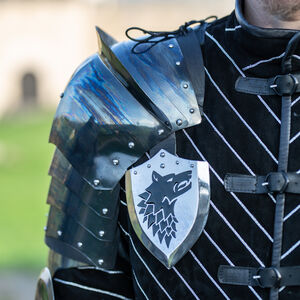 Real steel knight spaulders armour