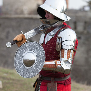 Medieval Buckler Shield “Hound Of War”