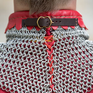 Stainless steel chainmail gorget