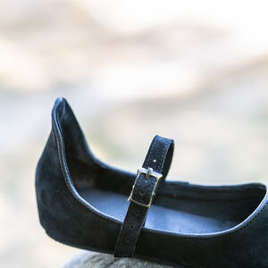 Suede medieval shoes for women “Townswoman”