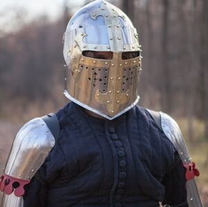 Metal Armour Ideal For Events LARP & Re-enactment Larp Sugar Loaf Helmet 