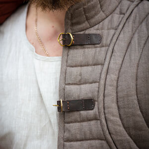 Heritage edition swordsman's midi linen gambeson "Layer One" for WMA