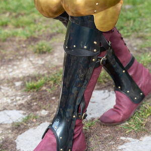 Female Knight Leg Armor Greaves and Poleyns 