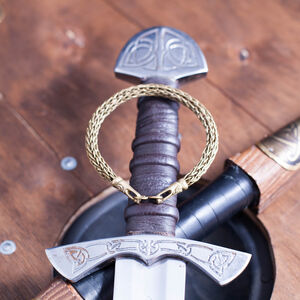 Viking Brass Casting Bracelet